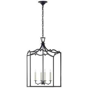 Foyer/Hall Lanterns Open Frame by Visual Comfort Signature ( 268 | CHC 2181AI Darlana Fancy ) 