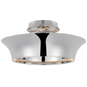 Semi-Flush Mts. Ring Shade/Halo by Visual Comfort Signature ( 268 | TOB 4520PN Garland ) 