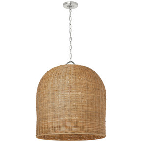 Pendants Glass Down by Visual Comfort Signature ( 268 | MF 5047PN-NTW Nancy ) 
