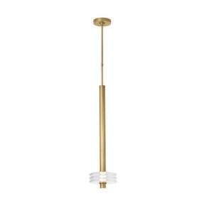 Mini Pendants Metal Shade by Visual Comfort Modern ( 182 | KWPD21327CNB Laurel ) 