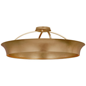 Semi-Flush Mts. Ring Shade/Halo by Visual Comfort Signature ( 268 | TOB 4522G Garland ) 