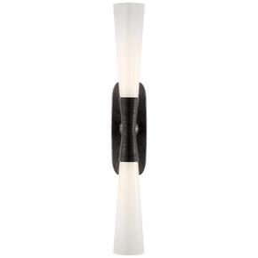 Bathroom Fixtures Two Lights by Visual Comfort Signature ( 268 | KW 2045AI-WG Utopia ) 