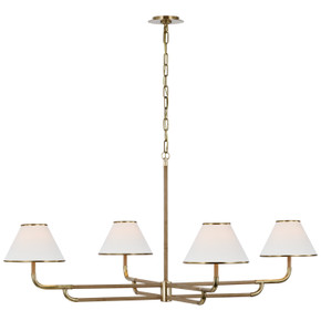 Large Chandeliers Candle by Visual Comfort Signature ( 268 | MF 5055SB/NO-L Rigby ) 