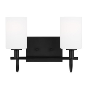 Bathroom Fixtures Two Lights by Visual Comfort Studio ( 454 | 4457102EN3-112 Oak Moore ) 