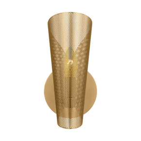 Sconces Single Candle by Visual Comfort Studio ( 454 | LXW1031BBS Plivot ) 