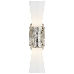 Sconces Double Glass by Visual Comfort Signature ( 268 | KW 2047PN-WG Utopia ) 