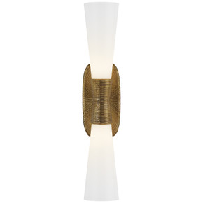 Sconces Double Glass by Visual Comfort Signature ( 268 | KW 2048G-WG Utopia ) 