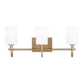 Bathroom Fixtures Three Lights by Visual Comfort Studio ( 454 | 4457103EN3-848 Oak Moore ) 
