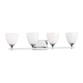 Bathroom Fixtures Four Lights by Visual Comfort Studio ( 454 | DJV1024CH Toffino ) 