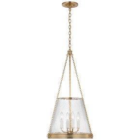 Foyer/Hall Lanterns Glass w/Frame by Visual Comfort Signature ( 268 | MF 5181SB-CG Reese ) 
