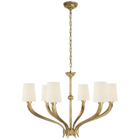 Large Chandeliers Candle by Visual Comfort Signature ( 268 | CHC 2462AB-L Ruhlmann ) 