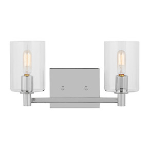 Bathroom Fixtures Two Lights by Visual Comfort Studio ( 454 | 4464202EN-05 Fullton ) 