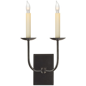 Sconces Double Candle by Visual Comfort Signature ( 268 | SL 2861BZ TT ) 