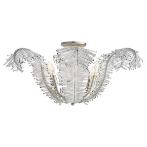 Semi-Flush Mts. Bowl Style by Visual Comfort Signature ( 268 | NW 4051BSL-CG Calais ) 