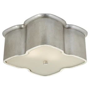 Flush Mounts Drum Shade by Visual Comfort Signature ( 268 | ARN 4041BSL Bolsena ) 