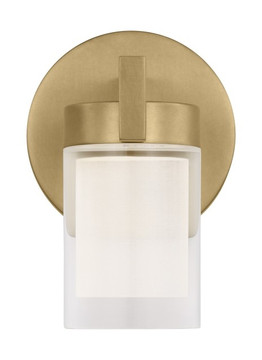 Sconces Single Glass by Visual Comfort Modern ( 182 | KWWS19927NB-277 Esfera ) 