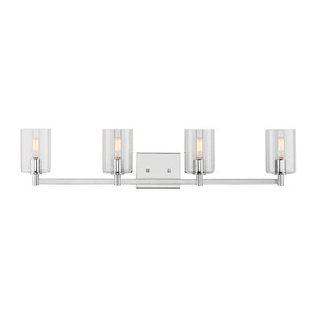 Bathroom Fixtures Four Lights by Visual Comfort Studio ( 454 | 4464204EN-05 Fullton ) 