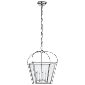 Foyer/Hall Lanterns Glass w/Frame by Visual Comfort Signature ( 268 | CHC 3438PN-CG Riverside ) 