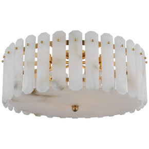 Flush Mounts Drum Shade by Visual Comfort Signature ( 268 | ARN 4126HAB-ALB Bonnington ) 