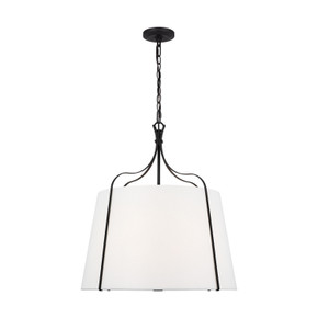 Pendants Fabric Shade by Visual Comfort Studio ( 454 | AP1264SMS Leander ) 