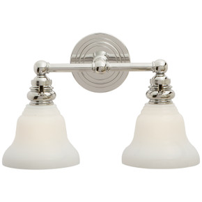 Bathroom Fixtures Two Lights by Visual Comfort Signature ( 268 | SL 2932PN/SLEG-WG Boston ) 