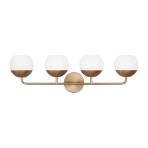 Bathroom Fixtures Four Lights by Visual Comfort Studio ( 454 | 4468104-848 Alvin ) 