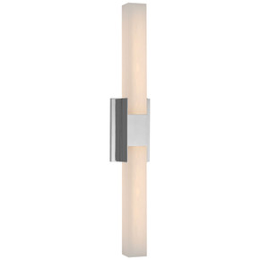 Sconces Double Glass by Visual Comfort Signature ( 268 | KW 2126PN-ALB Covet ) 