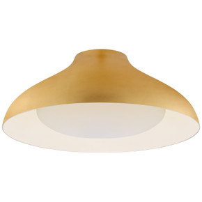 Flush Mounts Metal Shade by Visual Comfort Signature ( 268 | ARN 4351G-SWG Agnes ) 