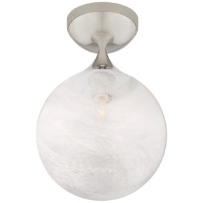 Flush Mounts Glass Down by Visual Comfort Signature ( 268 | ARN 4400PN-WG Cristol ) 