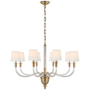 Mid. Chandeliers Candle by Visual Comfort Signature ( 268 | TOB 5032HAB-L Vivian ) 