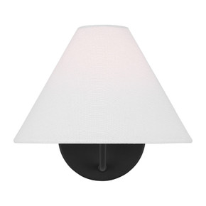 Sconces Single Candle by Visual Comfort Studio ( 454 | DJW1001MBK Burke ) 