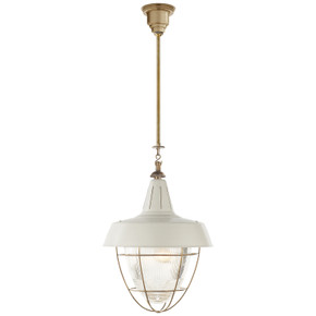 Pendants Metal Shade by Visual Comfort Signature ( 268 | TOB 5042HAB-WHT Henry ) 