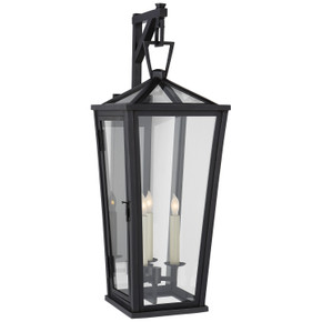 Exterior Wall Mount by Visual Comfort Signature ( 268 | CHO 2788BZ-CG Darlana Outdoor ) 