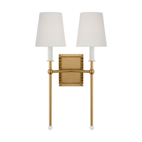 Sconces Double Candle by Visual Comfort Studio ( 454 | AW1202BBS Baxley ) 