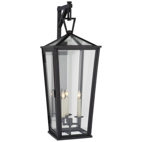 Exterior Wall Mount by Visual Comfort Signature ( 268 | CHO 2789BZ-CG Darlana Outdoor ) 