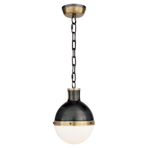 Mini Pendants Glass Down by Visual Comfort Signature ( 268 | TOB 5062BZ/HAB-WG Hicks ) 
