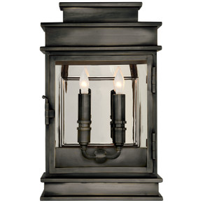 Exterior Wall Mt./Flush by Visual Comfort Signature ( 268 | CHO 2908BZ Linear Lantern ) 
