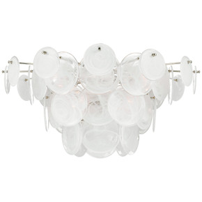 Semi-Flush Mts. Multi-port/Cluster by Visual Comfort Signature ( 268 | ARN 4453PN-WSG Loire ) 
