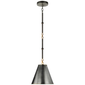 Mini Pendants Metal Shade by Visual Comfort Signature ( 268 | TOB 5089BZ/HAB-BZ Goodman ) 
