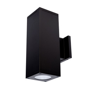 Exterior Sconces by W.A.C. Lighting ( 34 | DC-WD0534-F827A-BK Cube Arch ) 