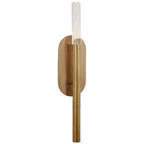 Sconces Single Glass by Visual Comfort Signature ( 268 | KW 2281AB-SG Rousseau ) 