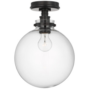 Flush Mounts Glass Down by Visual Comfort Signature ( 268 | CHC 4526BZ-CG Parkington ) 