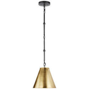 Mini Pendants Metal Shade by Visual Comfort Signature ( 268 | TOB 5089BZ-HAB Goodman ) 