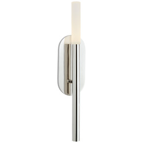 Sconces Single Glass by Visual Comfort Signature ( 268 | KW 2281PN-EC Rousseau ) 