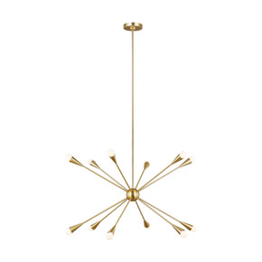 Large Chandeliers Starburst by Visual Comfort Studio ( 454 | EC10312BBS Jax ) 