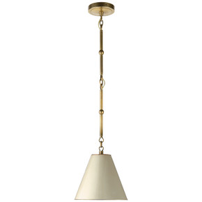 Mini Pendants Glass Down by Visual Comfort Signature ( 268 | TOB 5089HAB-AW Goodman ) 