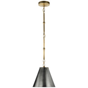 Mini Pendants Metal Shade by Visual Comfort Signature ( 268 | TOB 5089HAB-BZ Goodman ) 