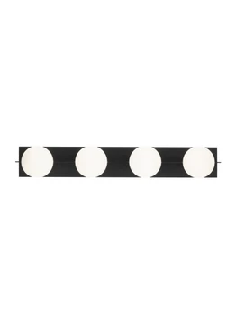 Bathroom Fixtures Four Lights by Visual Comfort Modern ( 182 | SLBA123B Orbel ) 