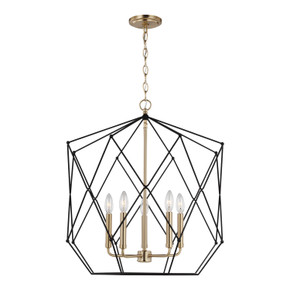 Foyer/Hall Lanterns Open Frame by Visual Comfort Studio ( 454 | 5334105EN-848 Zarra ) 
