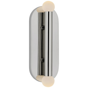 Sconces Linear/Tubular by Visual Comfort Signature ( 268 | KW 2287PN-ECG Rousseau ) 
